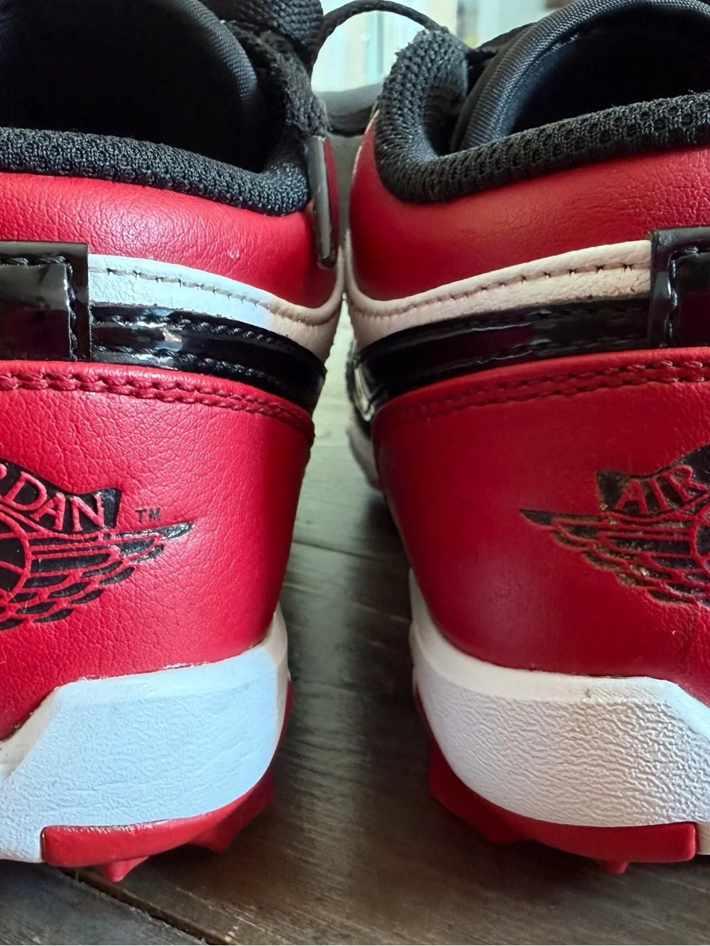 Nike Kids Air Jordan Fast Flex Sneakers - Black, Red & White